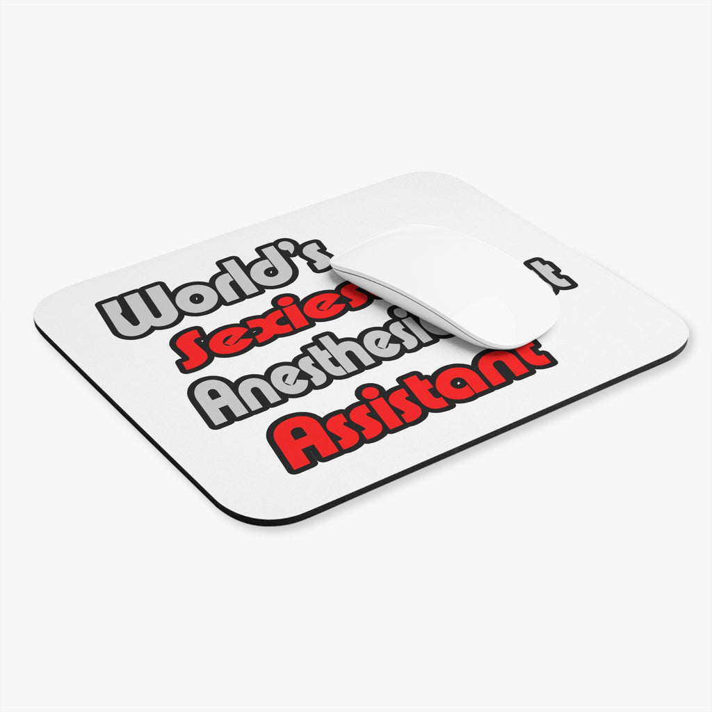 World's Sexiest Anesthesiologist Assistant - Mouse Pad (Rectangle)