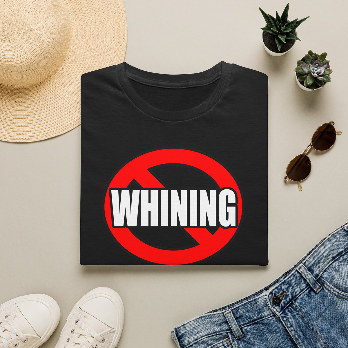 No Whining In Flight Nursing - Unisex Softstyle T-Shirt