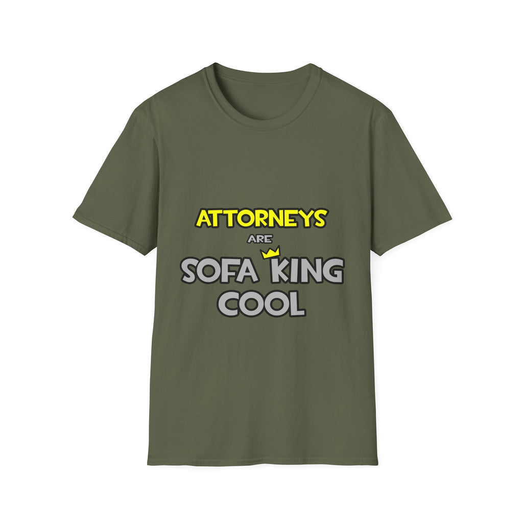 Attorneys Are Sofa King Cool - Unisex Softstyle T-Shirt