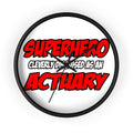 Superhero...Actuary - Wall Clock