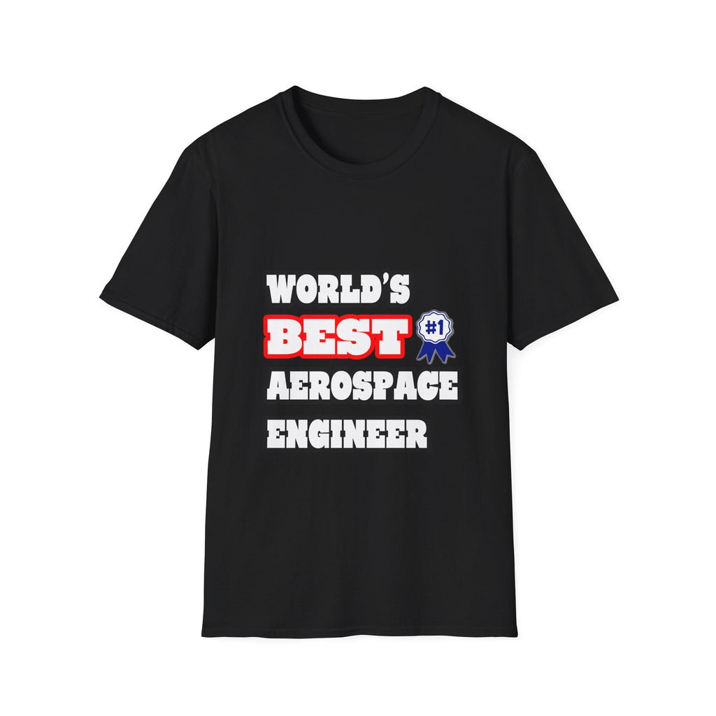 World's Best Aerospace Engineer - Unisex Softstyle T-Shirt