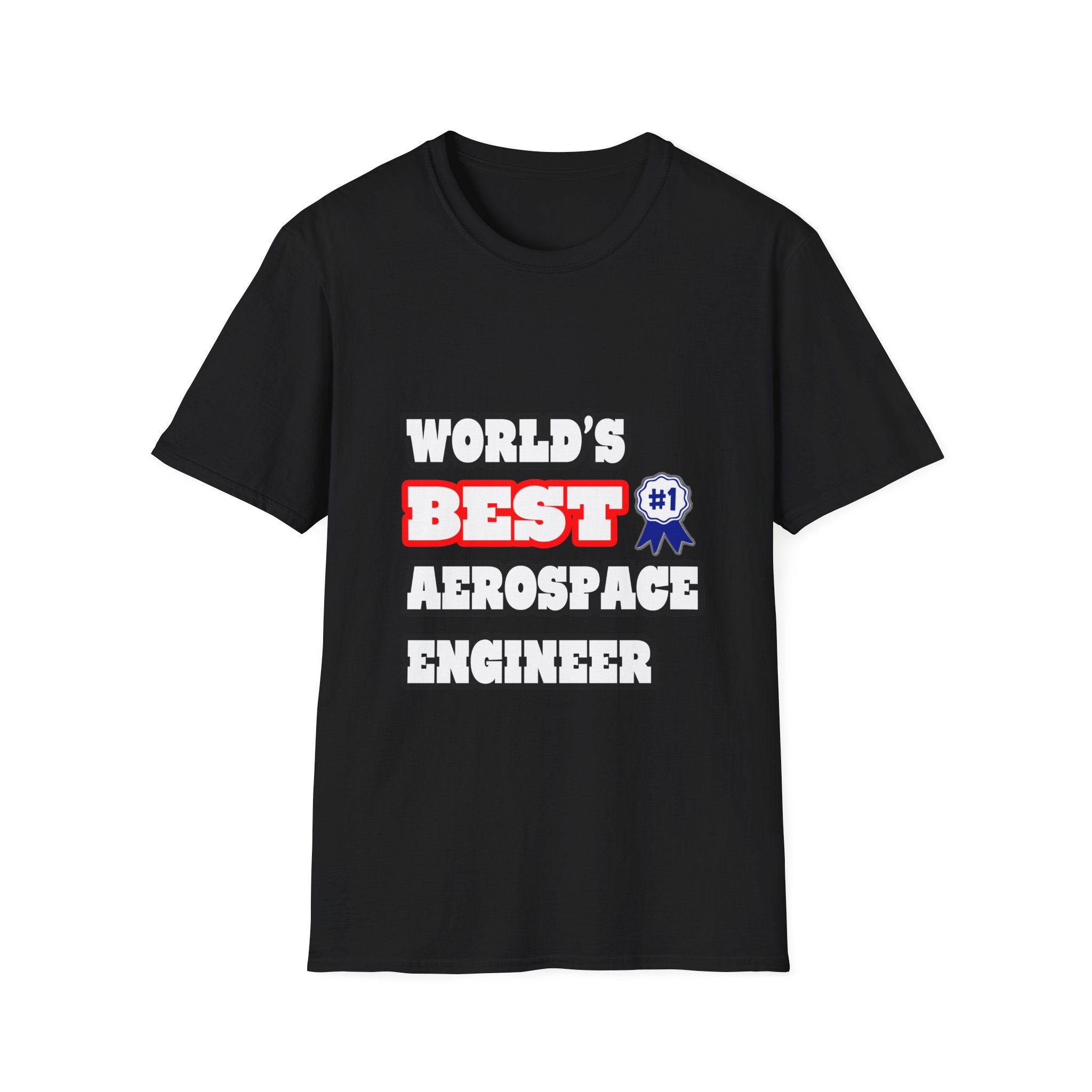 World's Best Aerospace Engineer - Unisex Softstyle T-Shirt
