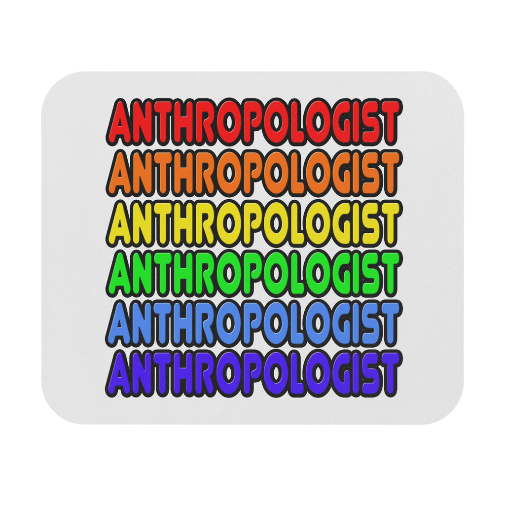Rainbow Anthropologist - Mouse Pad (Rectangle)