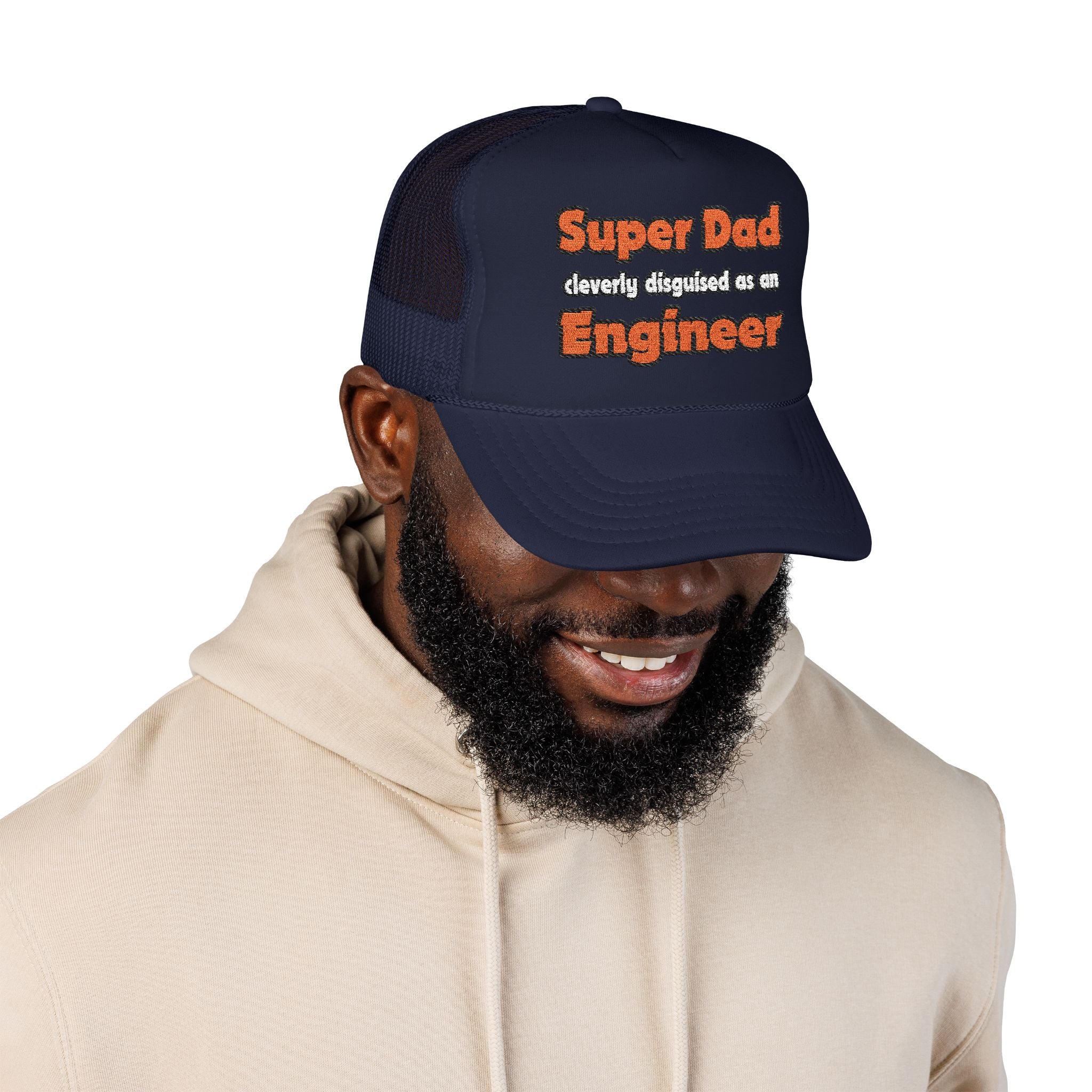 Super Dad ... Engineer - Foam Trucker Hat
