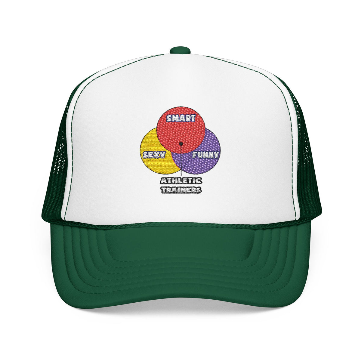 Venn Diagram .. Athletic Trainers - Foam Trucker Hat