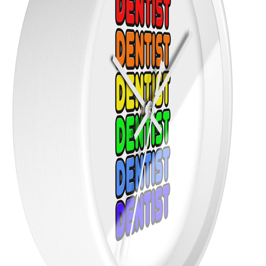 Rainbow Dentist - Wall Clock