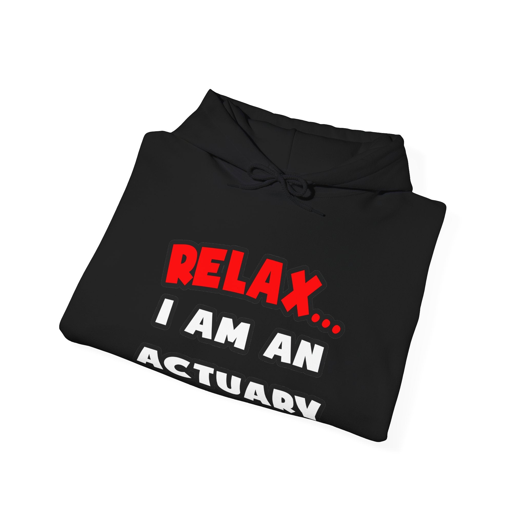 Relax ... I Am An Actuary - Unisex Heavy Blend™ Hooded Sweatshirt
