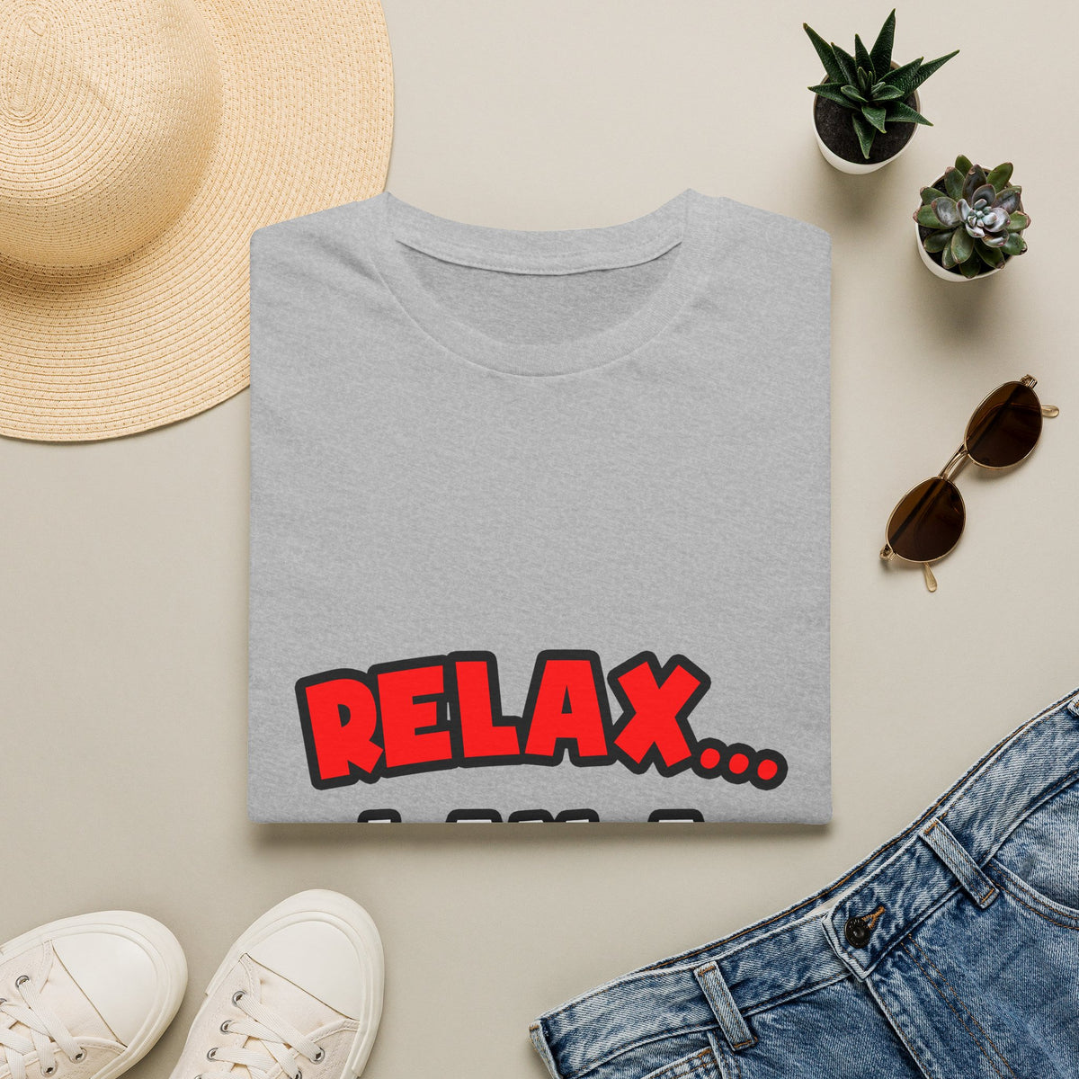 Relax ... I Am A Nurse - Unisex Softstyle T-Shirt