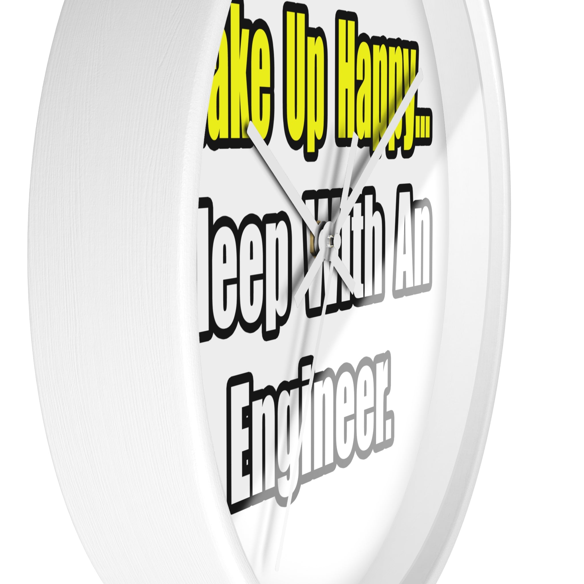 Sleep With Engineer - Wall Clock