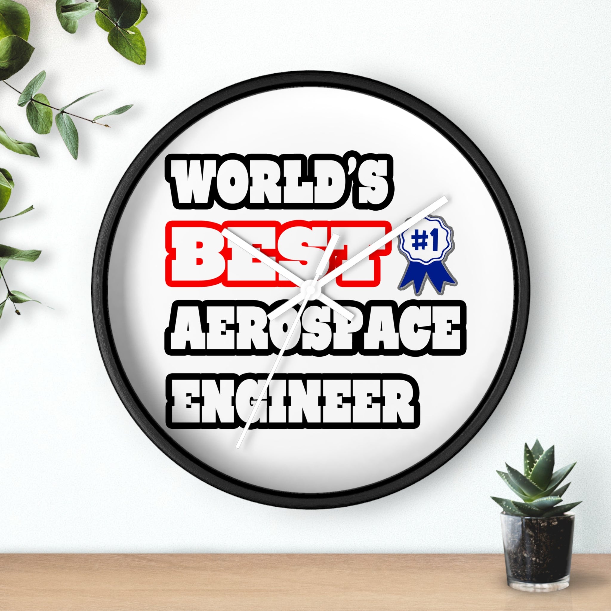 World's Best Aerospace Engineer - Wall Clock