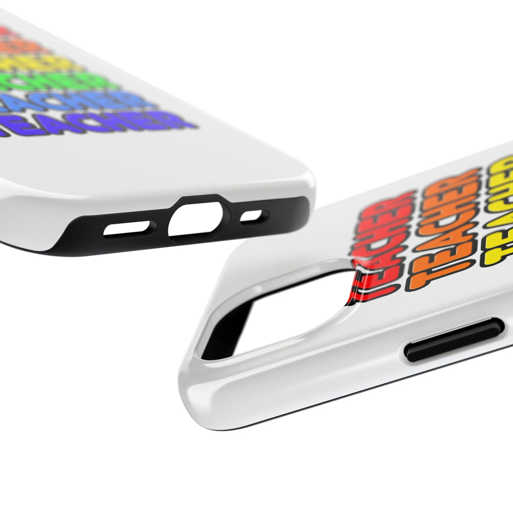 Rainbow Teacher - Tough Phone Cases