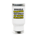 Everyday's An Adventure ... Air Traffic Controller - Stainless Steel Travel Mug with Handle, 14oz