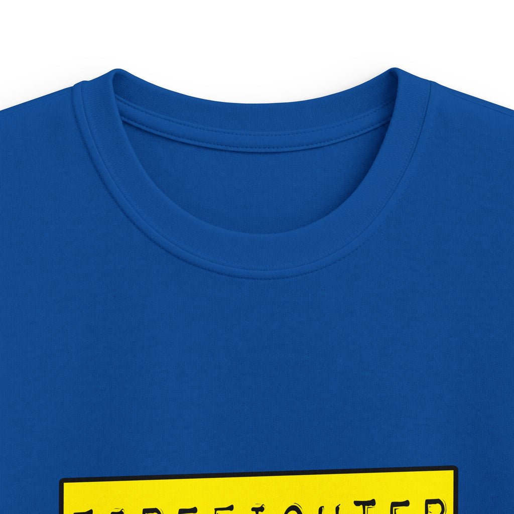 Firefighter...Hardest Job You'll Ever Love - Kids Softstyle Tee