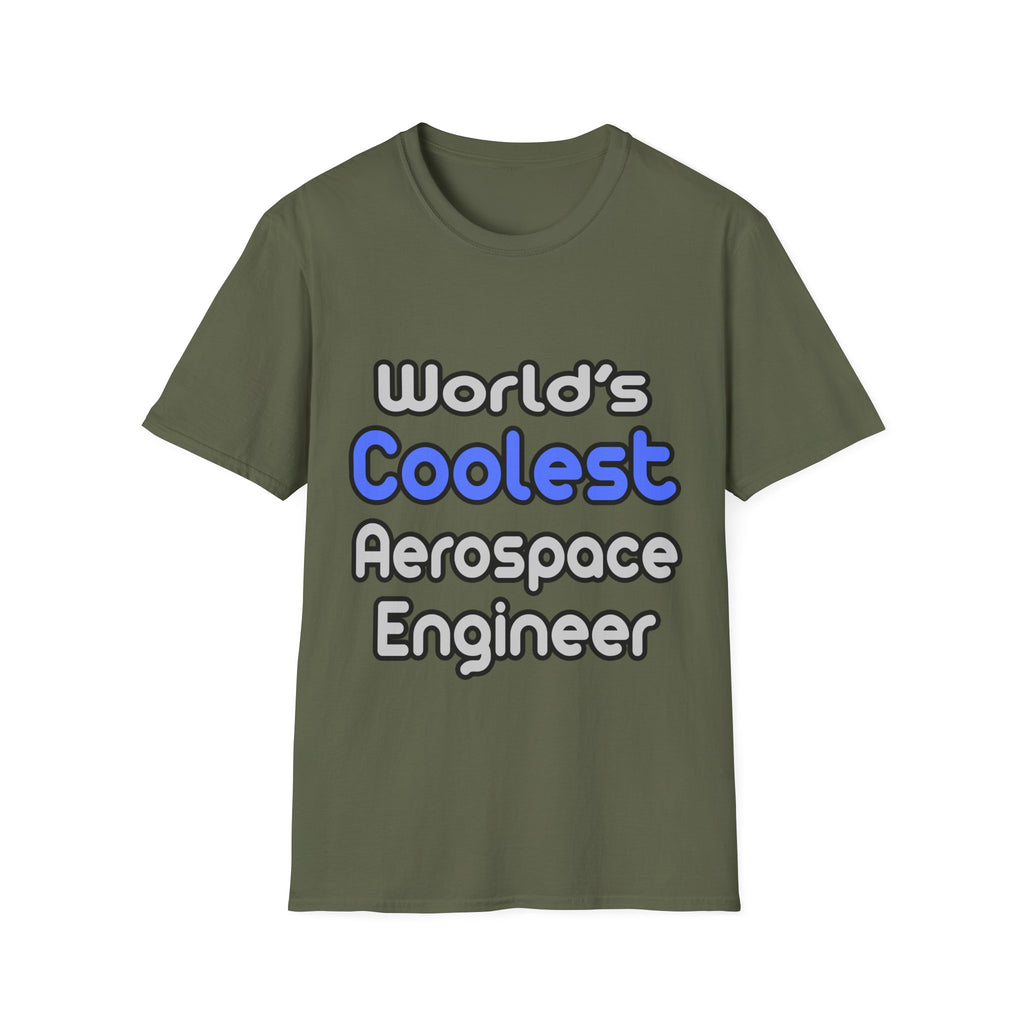 World's Coolest Aerospace Engineer - Unisex Softstyle T-Shirt