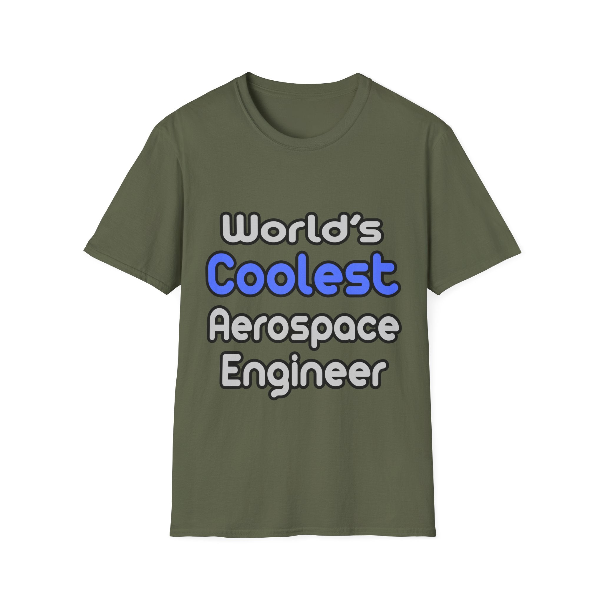 World's Coolest Aerospace Engineer - Unisex Softstyle T-Shirt