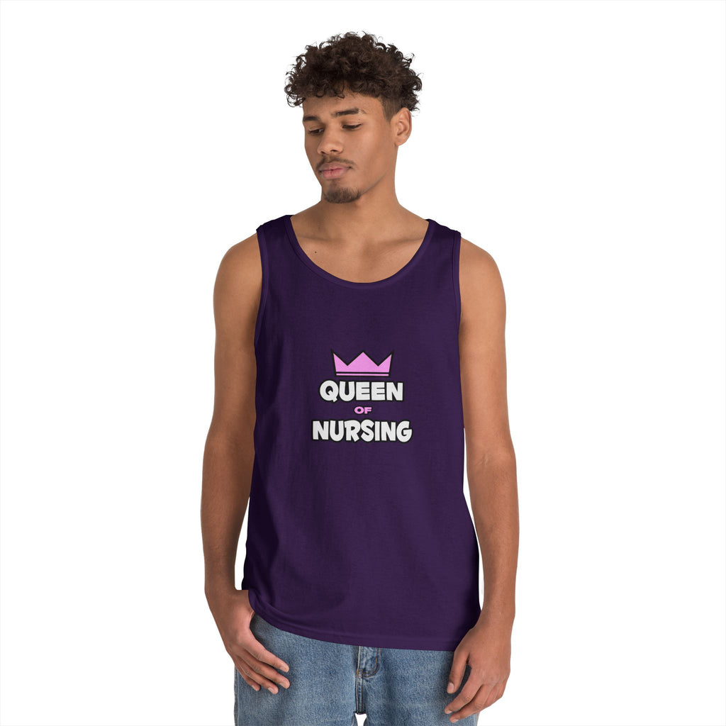 Queen of Nursing - Unisex Heavy Cotton Tank Top