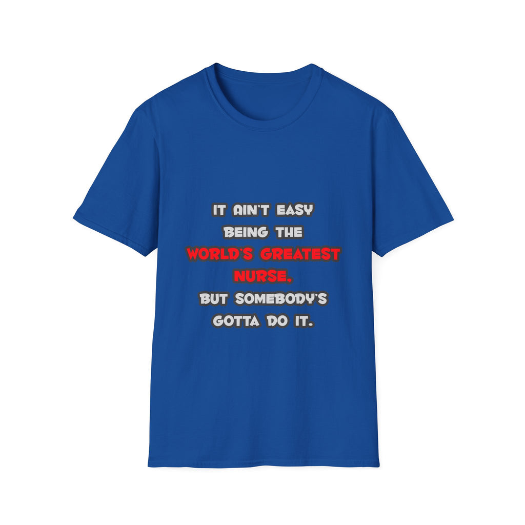 World's Greatest Nurse Joke - Unisex Softstyle T-Shirt
