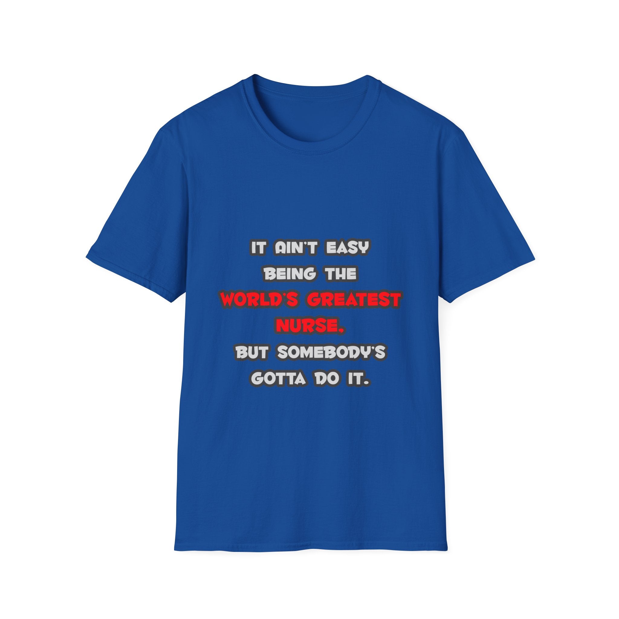 World's Greatest Nurse Joke - Unisex Softstyle T-Shirt