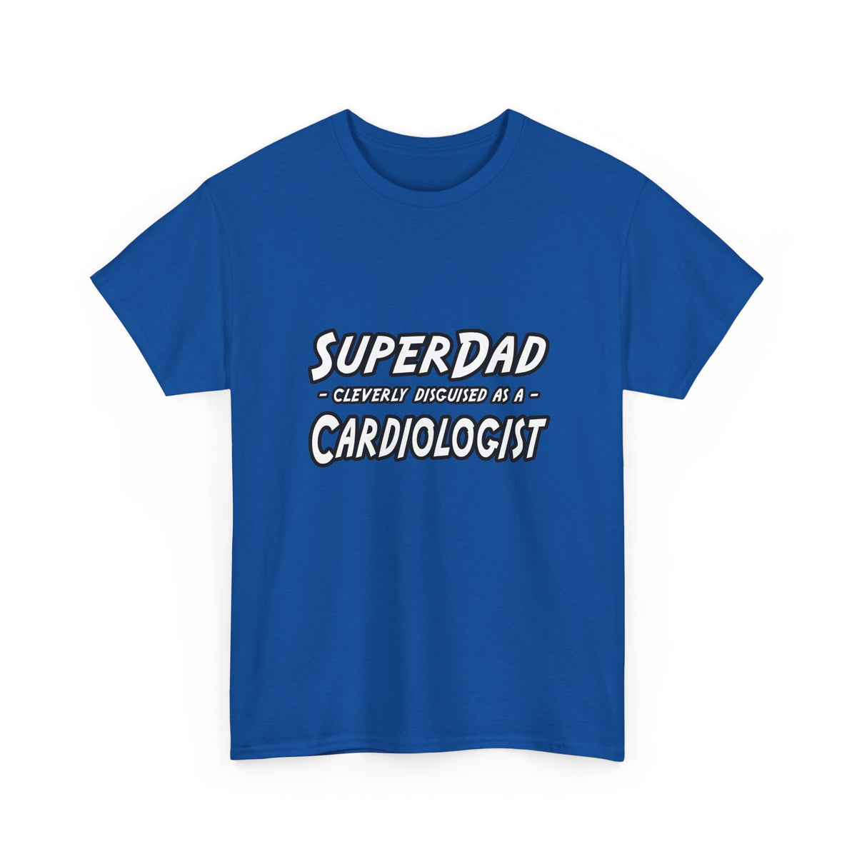 SuperDad...Cardiologist - Unisex Heavy Cotton Tee