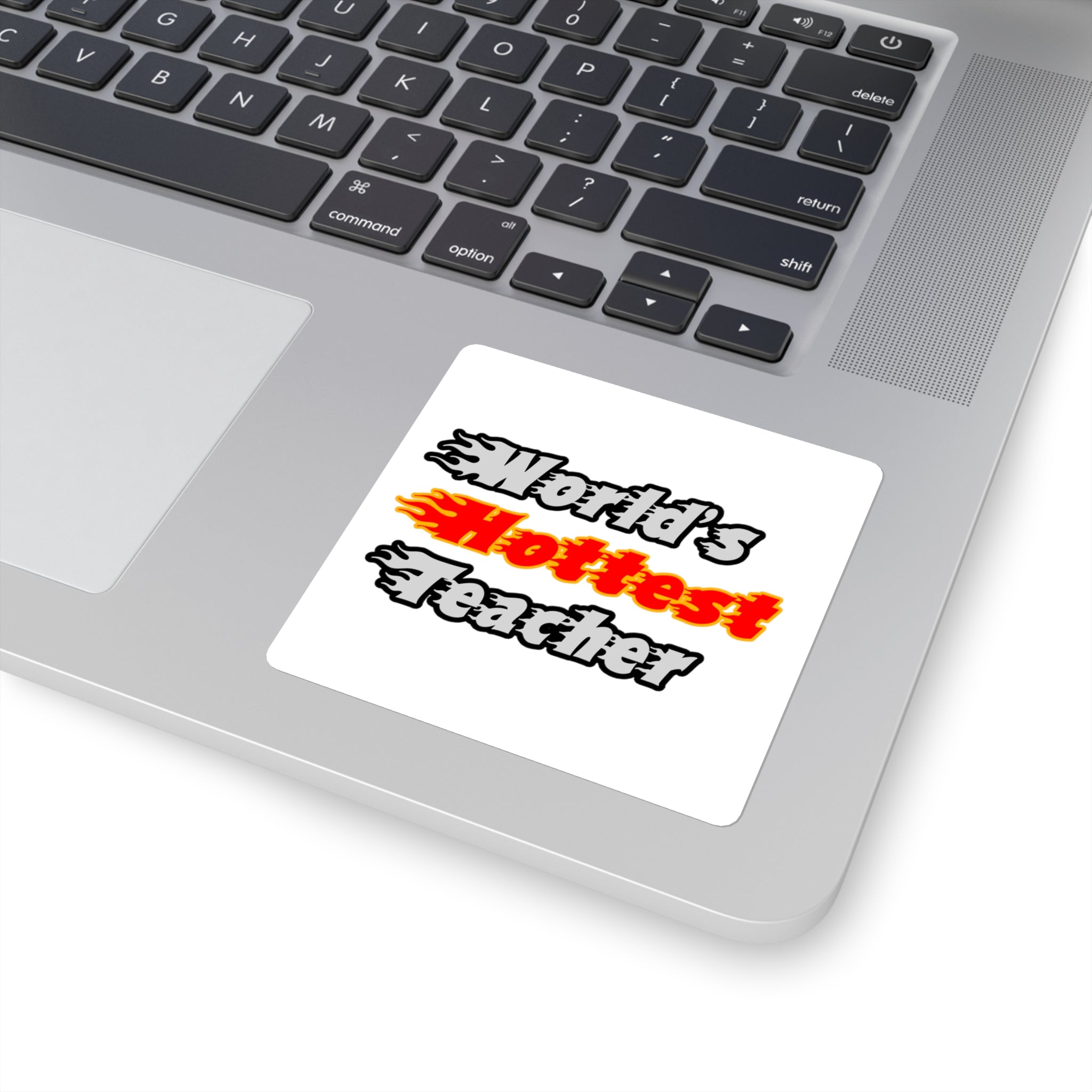 World's Hottest Teacher - Square Stickers