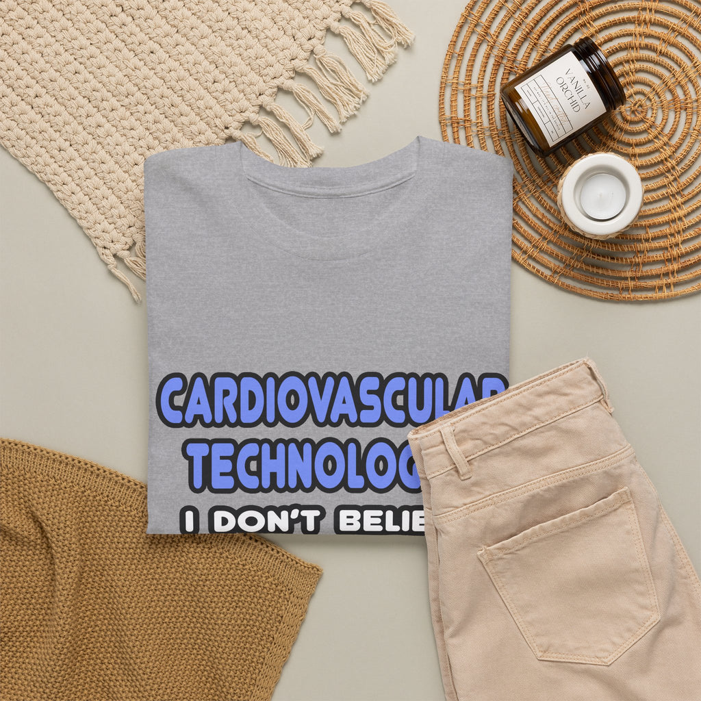 Miracles and Cardiovascular Technologists - Unisex Heavy Cotton Tee