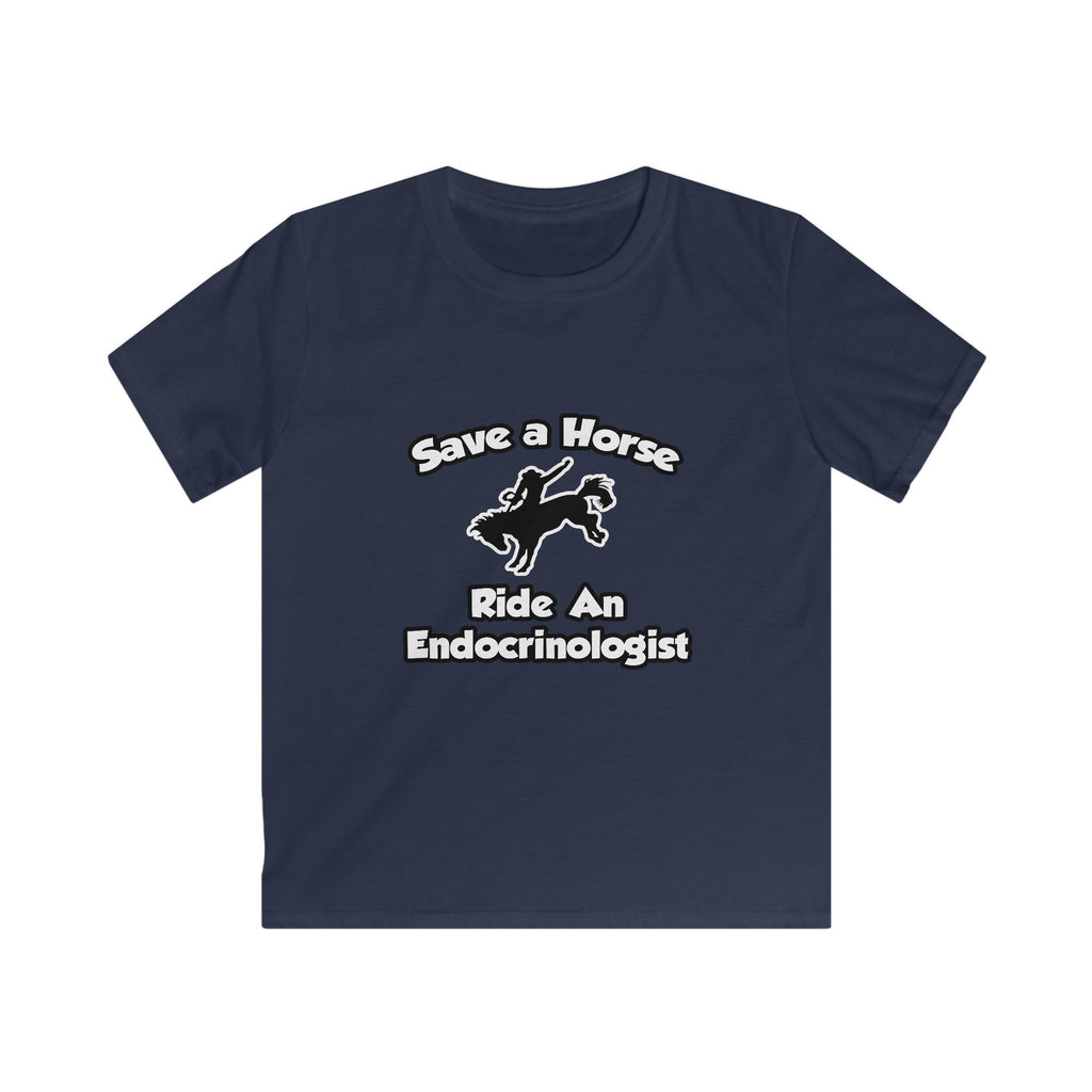 Save a Horse, Ride an Endocrinologist - Kids Softstyle Tee