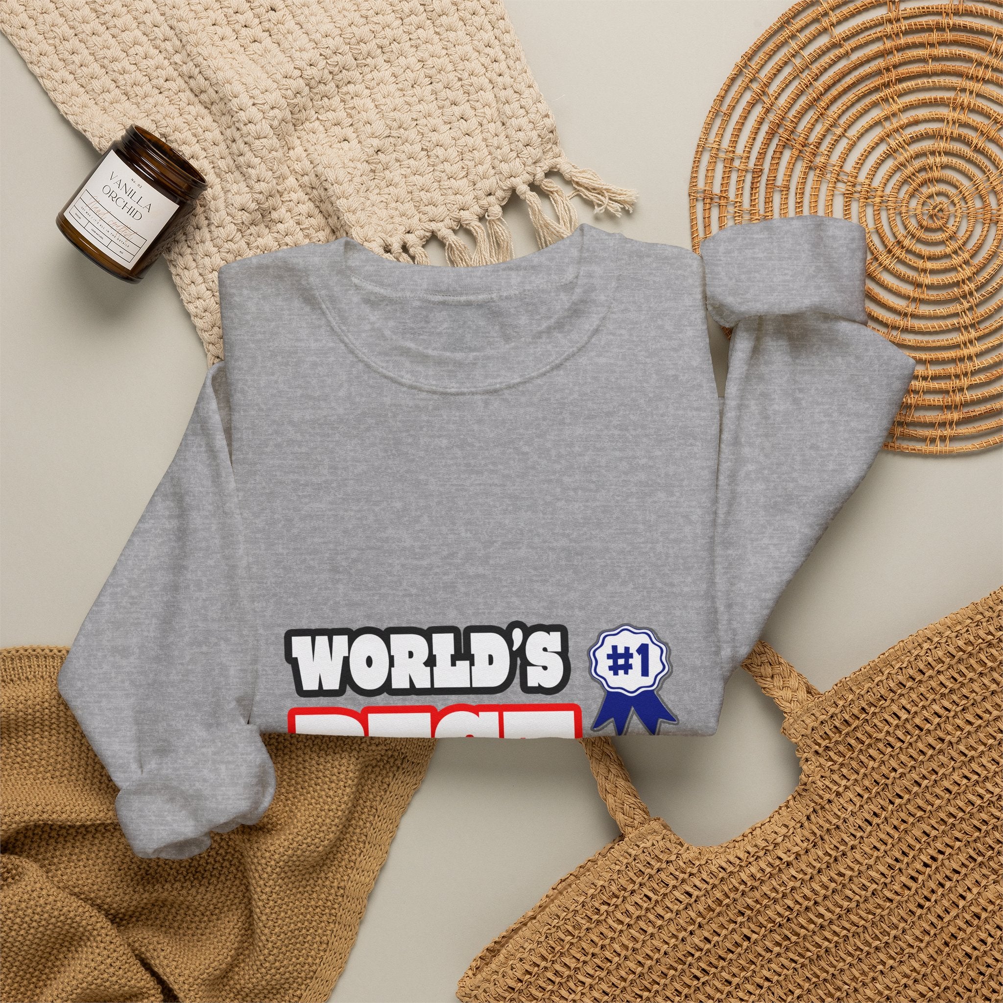 World's Best Teacher - Unisex Heavy Blend™ Crewneck Sweatshirt