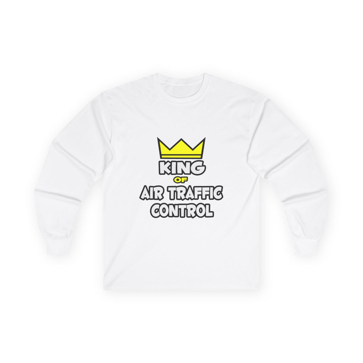 King of Air Traffic Control - Unisex Ultra Cotton Long Sleeve Tee
