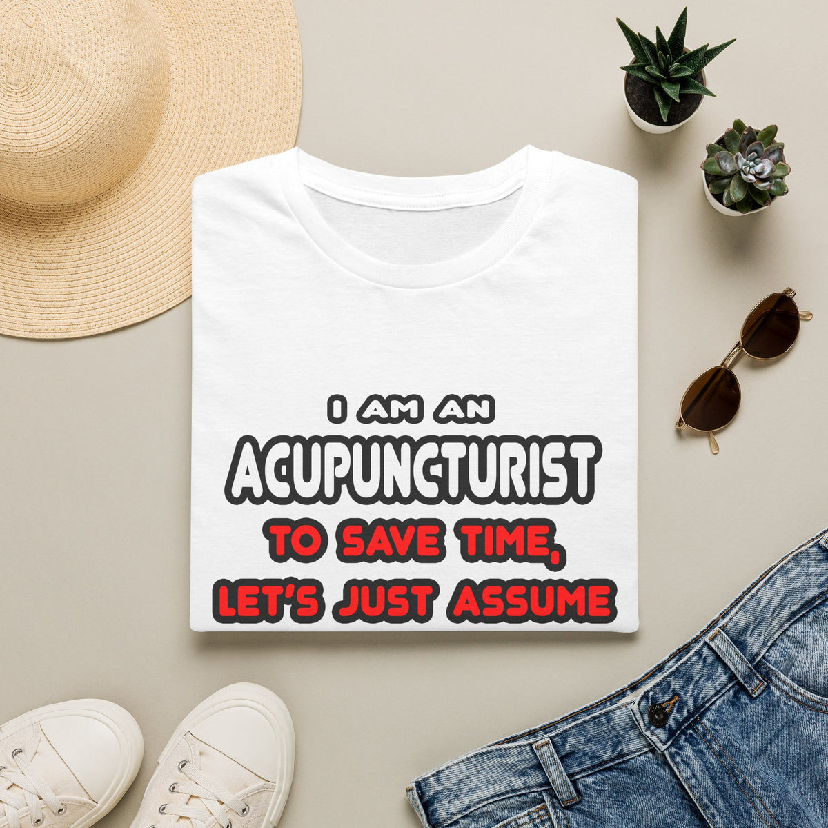 Funny Acupuncturist T Shirts and Gifts - Unisex Softstyle T-Shirt