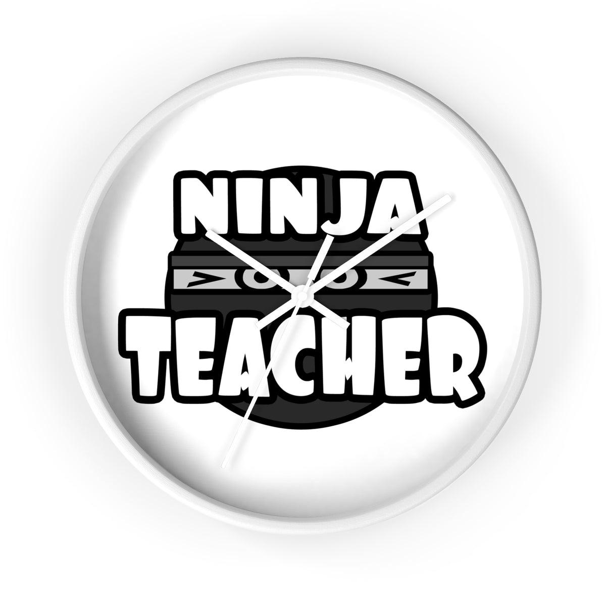 Ninja Teacher - Wall Clock