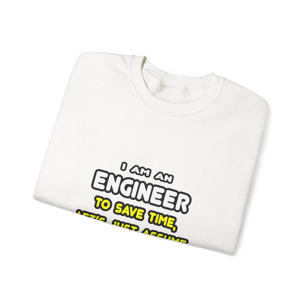 Funny Engineer T Shirts and Gifts - Unisex Heavy Blend™ Crewneck Sweatshirt