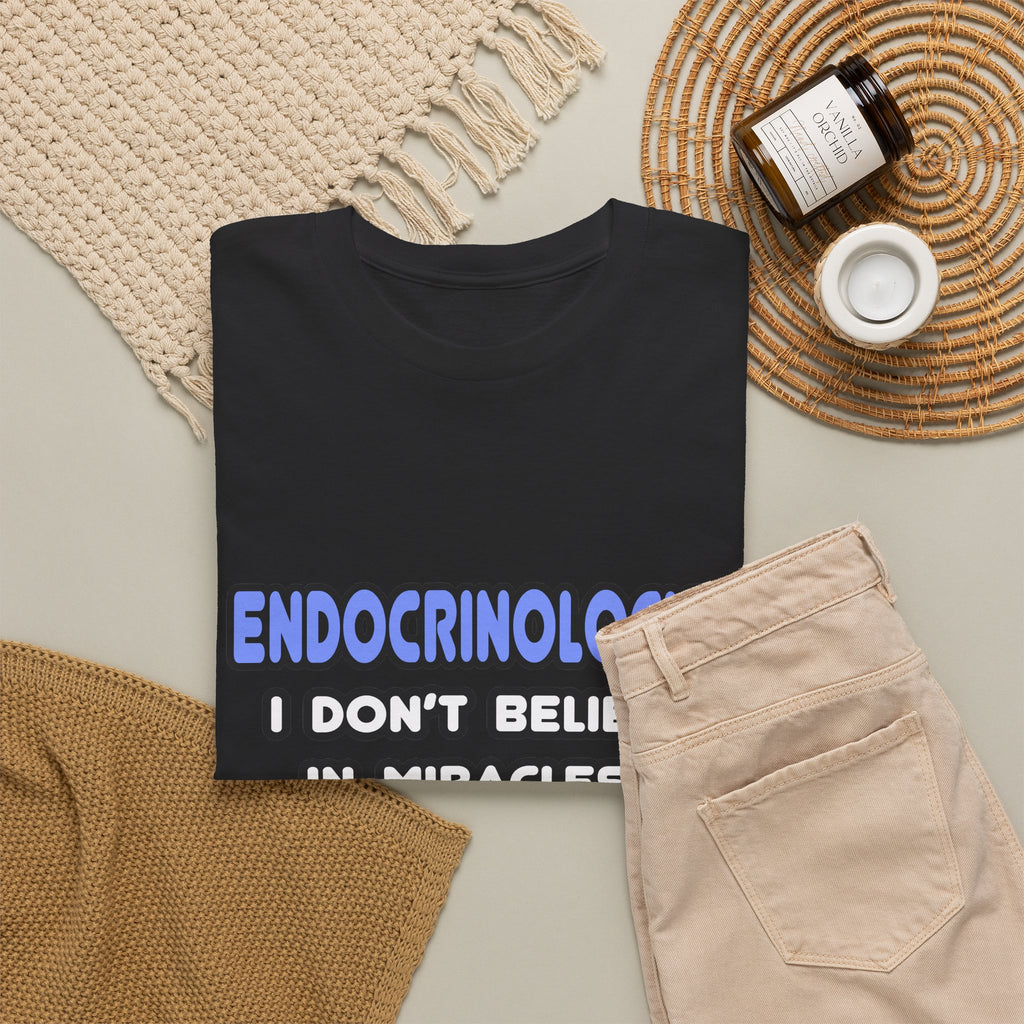 Miracles and Endocrinologists - Unisex Heavy Cotton Tee