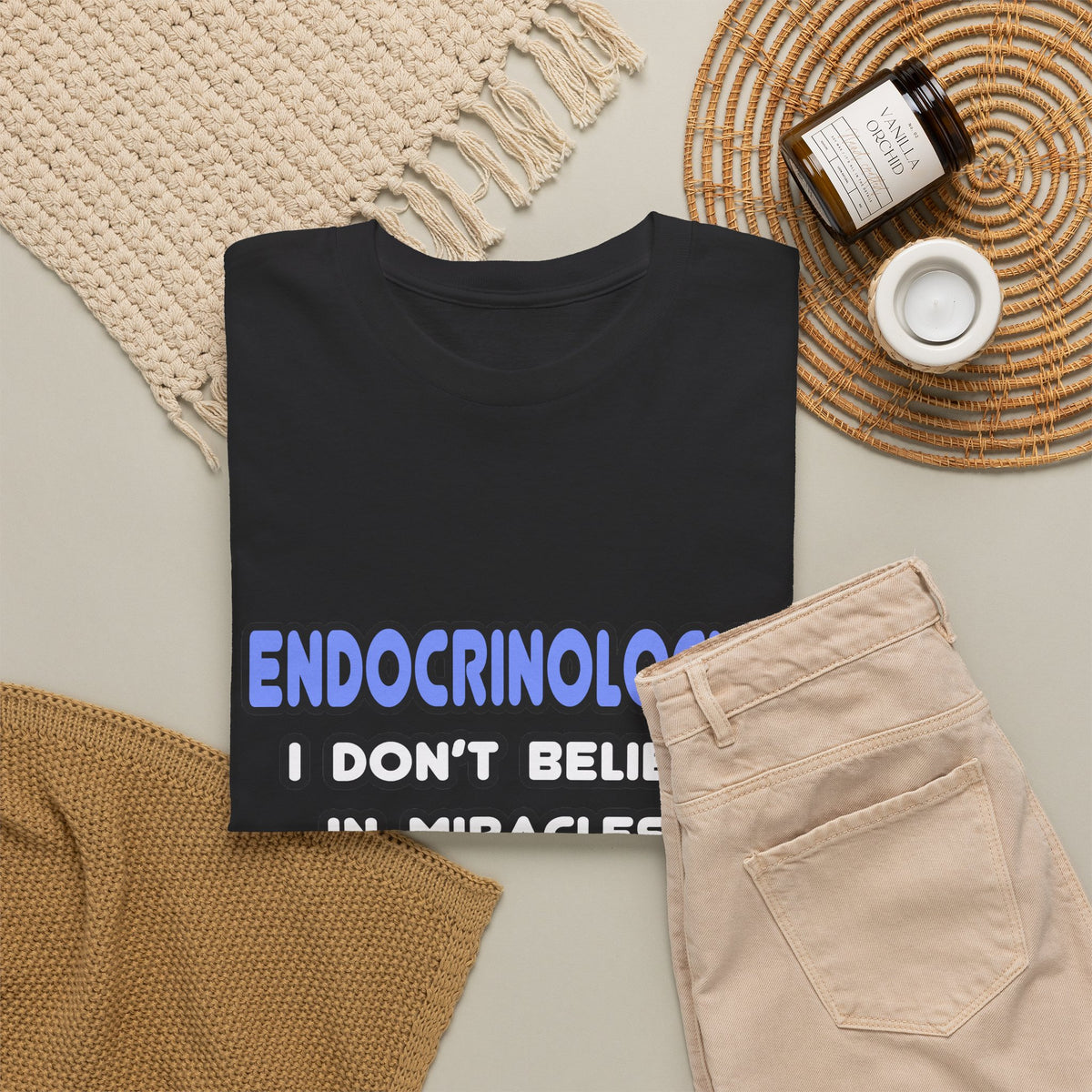 Miracles and Endocrinologists - Unisex Heavy Cotton Tee