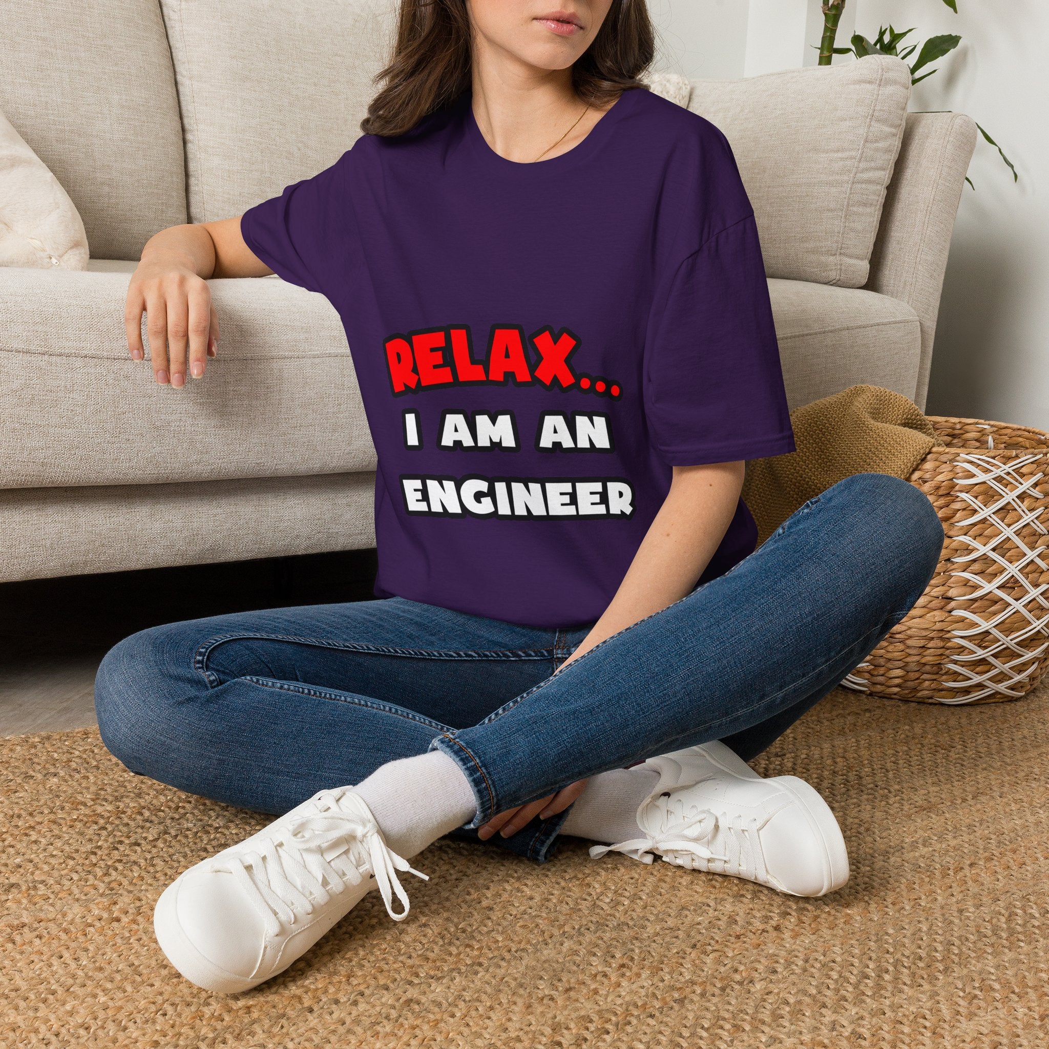 Relax ... I Am An Engineer - Unisex Softstyle T-Shirt