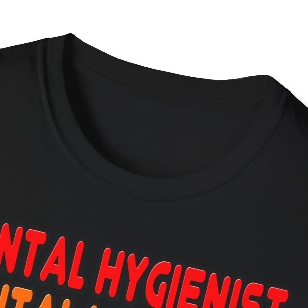 Rainbow Dental Hygienist - Unisex Softstyle T-Shirt
