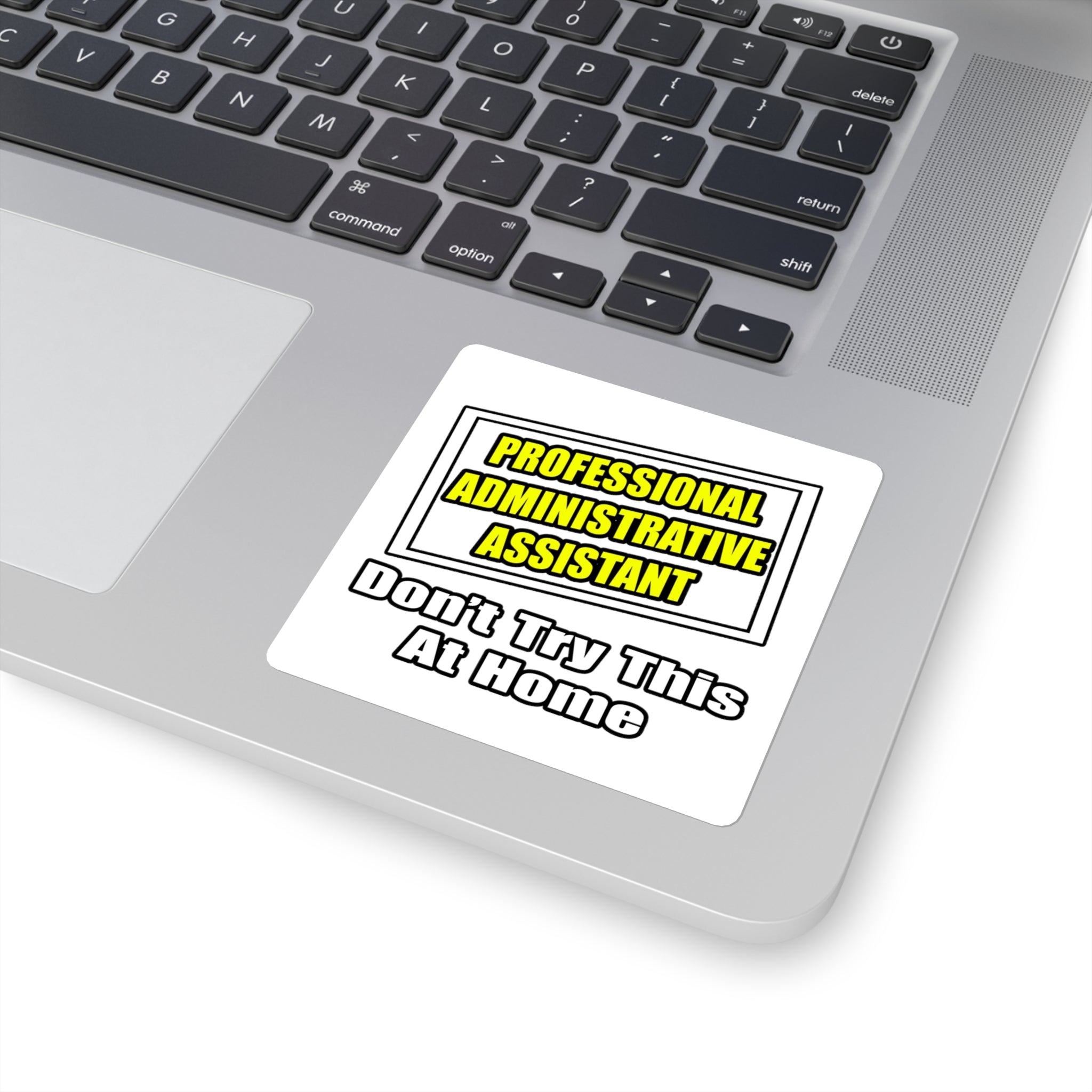 Professional Administrative Assistant...Joke - Square Stickers