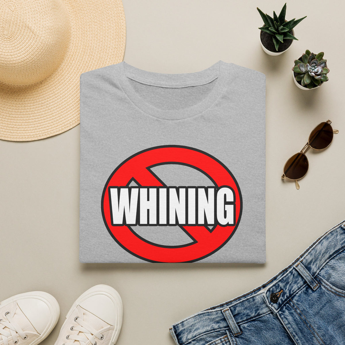No Whining In Flight Nursing - Unisex Softstyle T-Shirt