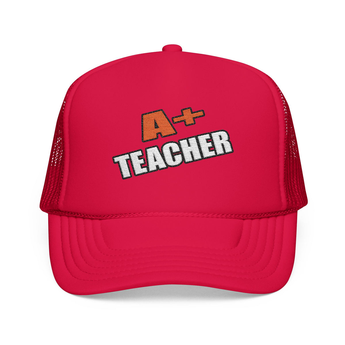 a plus teacher - Foam Trucker Hat