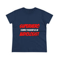 Superhero...Audiologist - Women's Midweight Cotton Tee