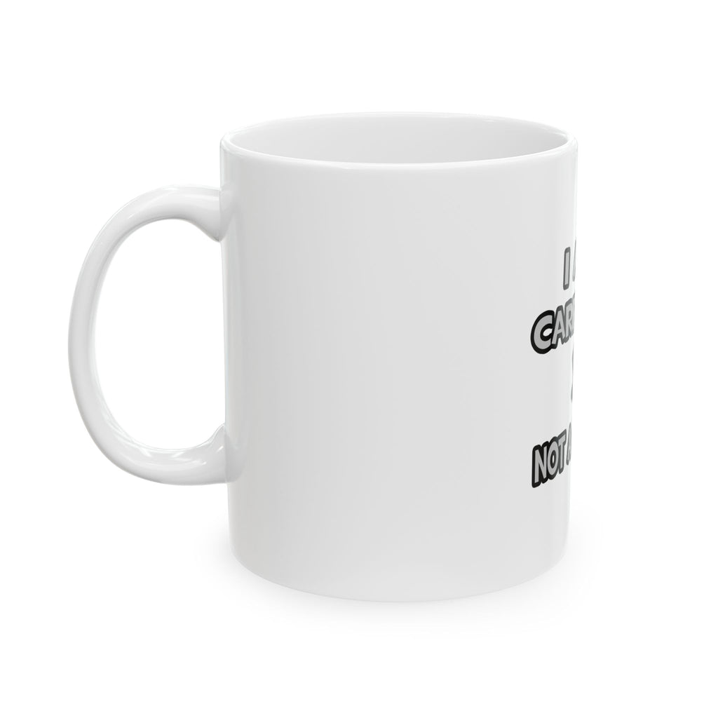 I Am A Carpenter ... Not A Magician - Ceramic Mug, (11oz, 15oz)