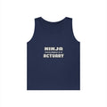 Ninja Cleverly Disguised As An Actuary - Unisex Heavy Cotton Tank Top