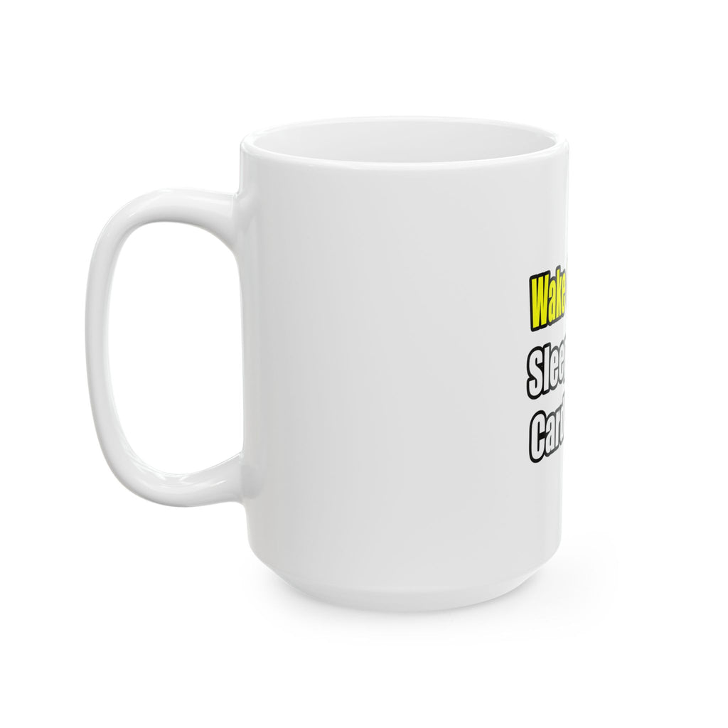 Sleep With a Cardiologist - Ceramic Mug, (11oz, 15oz)