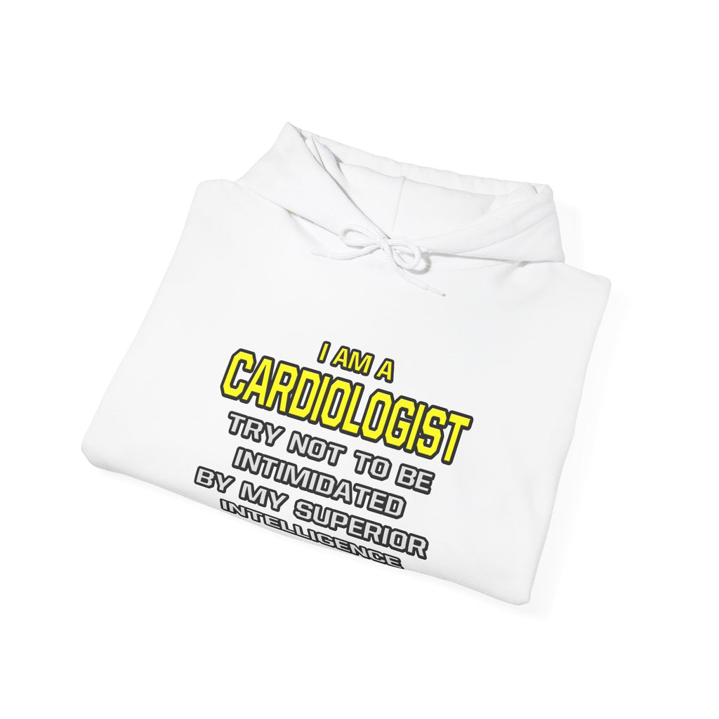 Cardiologist...Superior Intelligence - Unisex Heavy Blend™ Hooded Sweatshirt
