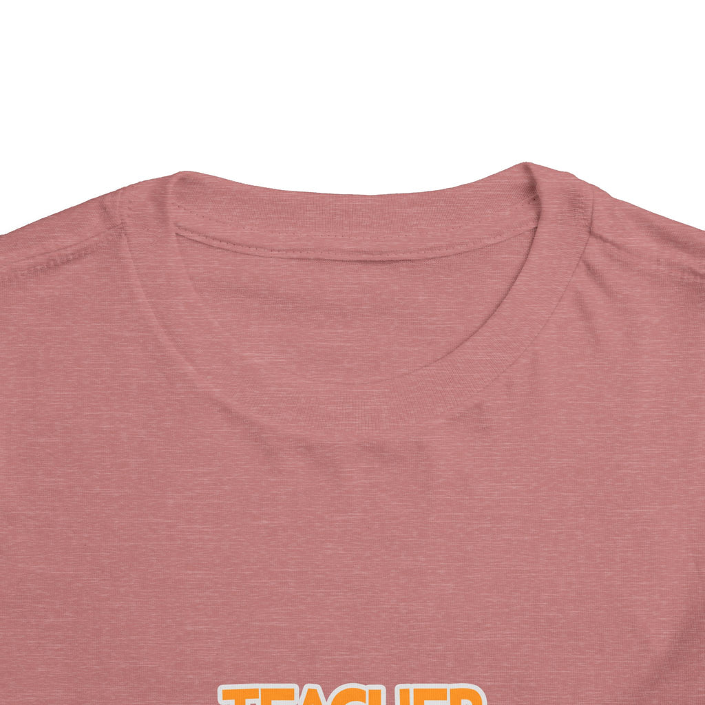 Teacher ... Will Work For Cupcakes - Toddler Short Sleeve Tee