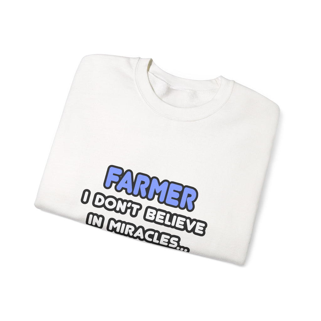 Miracles and Farmers - Unisex Heavy Blend™ Crewneck Sweatshirt