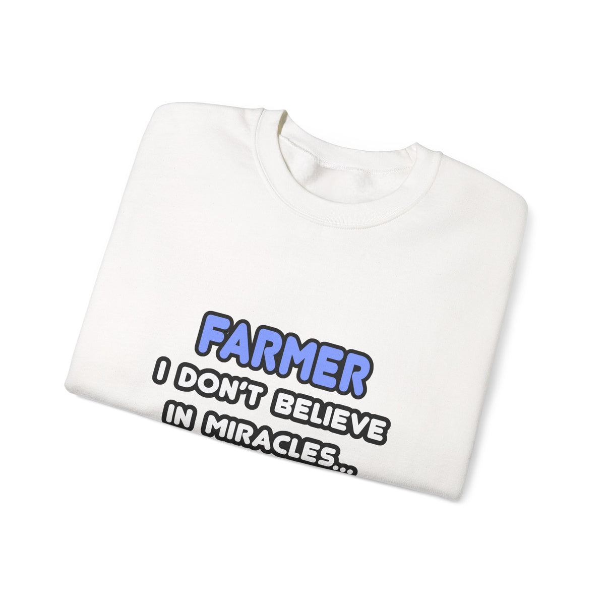 Miracles and Farmers - Unisex Heavy Blend™ Crewneck Sweatshirt