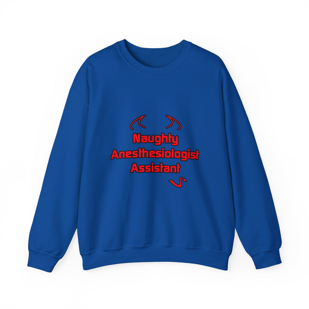 Naughty Anesthesiologist Assistant - Unisex Heavy Blend™ Crewneck Sweatshirt