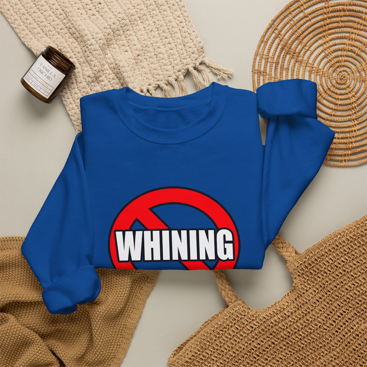No Whining In Medicine - Unisex Heavy Blend™ Crewneck Sweatshirt