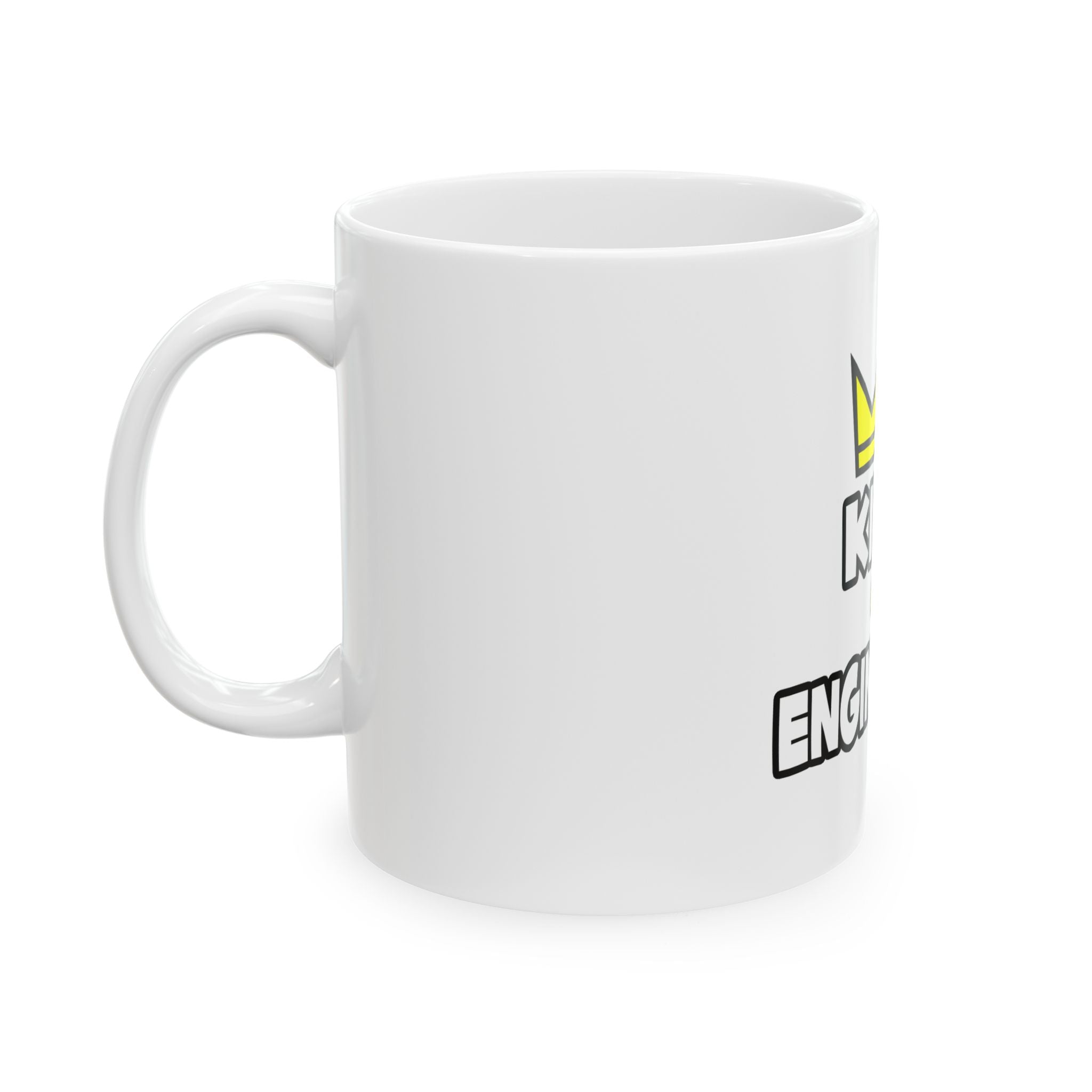 King of Engineering - Ceramic Mug, (11oz, 15oz)