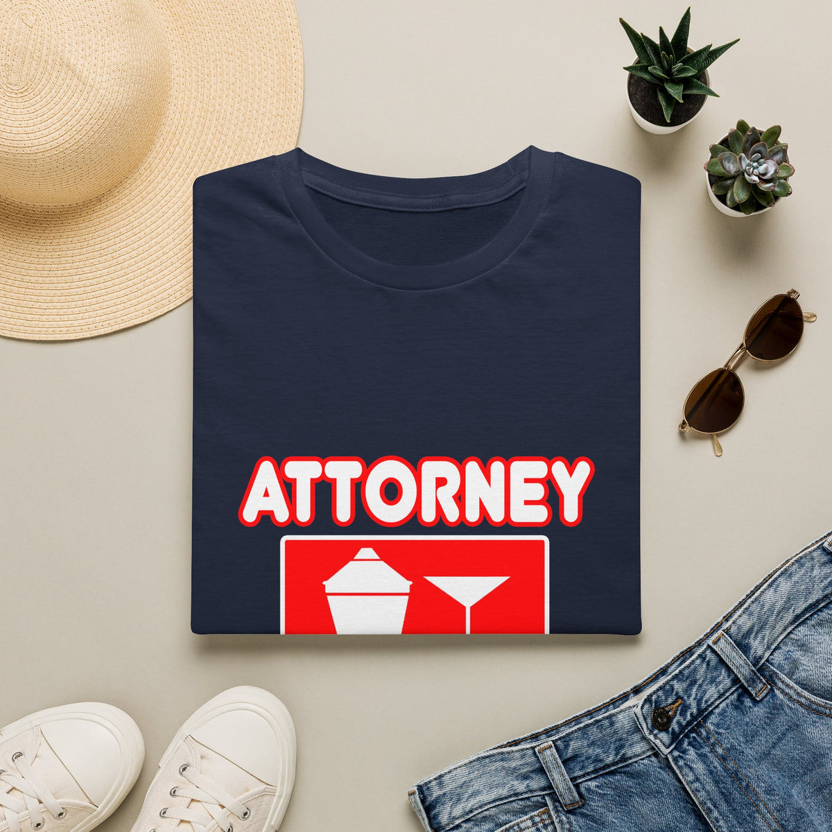 Attorney...Will Work For Cocktails - Unisex Softstyle T-Shirt